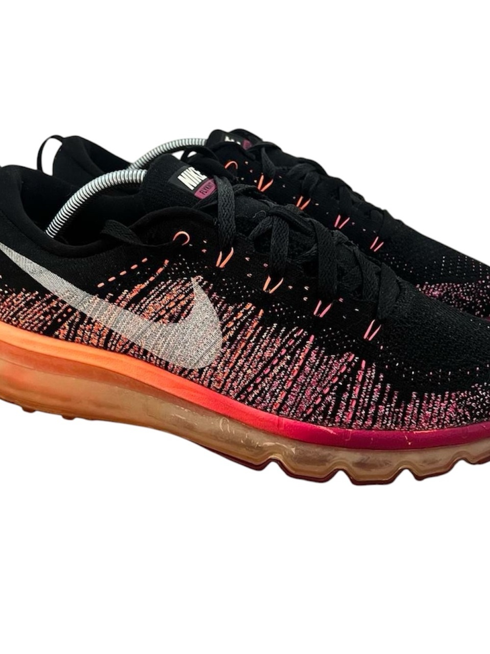 Rare Nike Flyknit Air Max Multi-Color Women Size 9.5